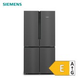 Siemens IQ500 183 x 91 cm Black Steel French Door Fridge Freezer (KF96NAXEAG) KF96NAXEAG_ARROW