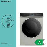 Siemens IQ700 10kg 1600 i-Dos Washing Machine (Silver) (WG56B2A3GB) Siemens_WG56B2A3GB_cashback150