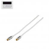 Vivanco 2.0m HQ TV/radio antenna cable, (43151) vivanco_43154